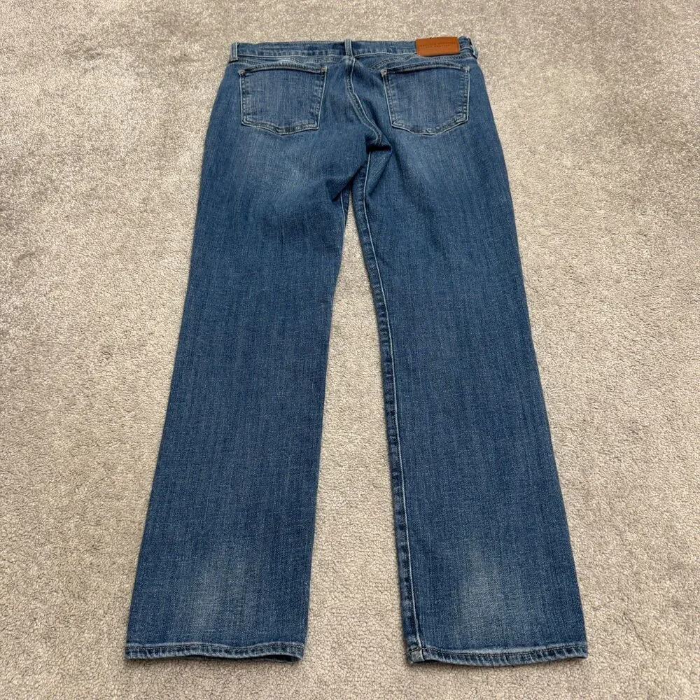 Lucky Brand Mid Rise Straight Sweet Denim Jeans Womens 12/31 Blue Cotton Casual